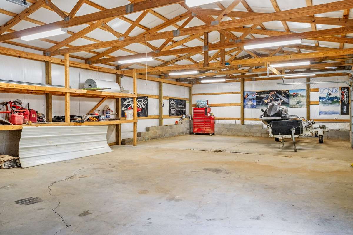 Built in storage area