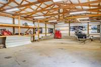 Built in storage area