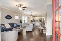 Open Plan Living Area