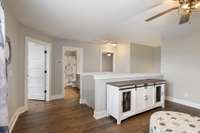 Upstairs landing/bonus room