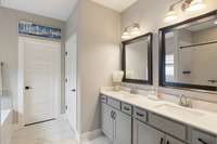 En-Suite Bath with Custom Walk-In closet