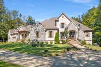 Stately custom home with European style, built for the owners on almost 17.5 acres