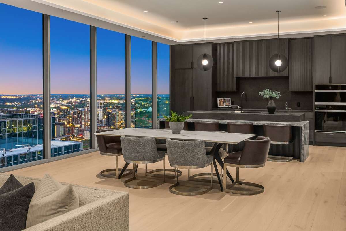 Open-concept living, elevated