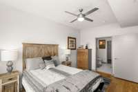 Primary Bedroom with Elevating Bedframes for Reading & Gaming