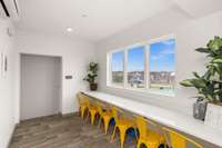 Computer Working Area Outside Conference Room