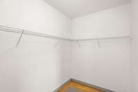 Large Walk-In Closets (in both rooms)