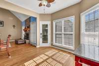 Access to the Sunroom!