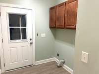 Utility Room at entry from the 2 car garage