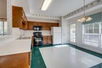 Plenty of cabinet and pantry space