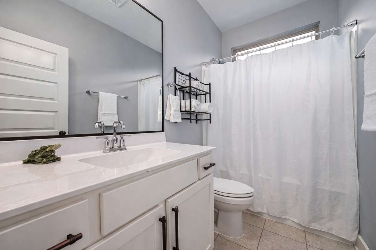 Virtually painted room to envision the possibilities for the room
