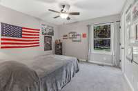 Another view of the 2nd Bedroom. The window overlooks the back yard.