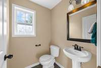 half bath on main floor