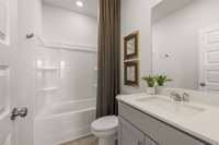 Downstairs en suite guest bathroom