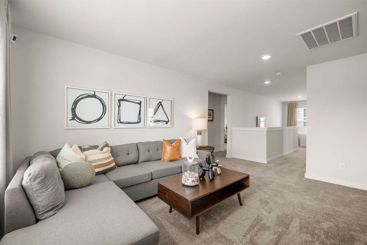 Upstairs loft