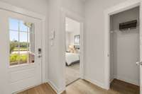 Downstairs guest suite with en suite bathroom