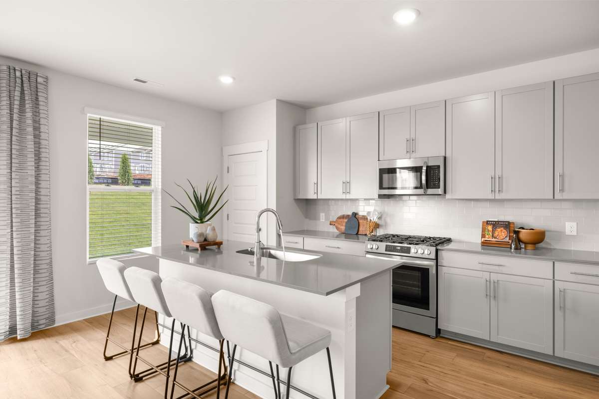Quart counters and stainless appliance package