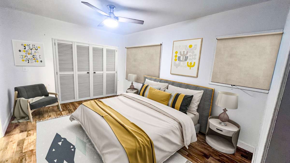 Bedroom-Virtually Staged