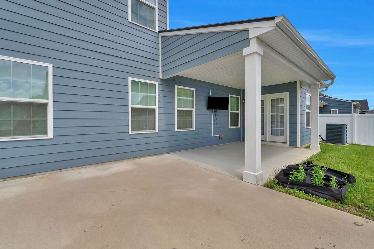 Covered porch