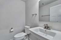 Half bath on main floor