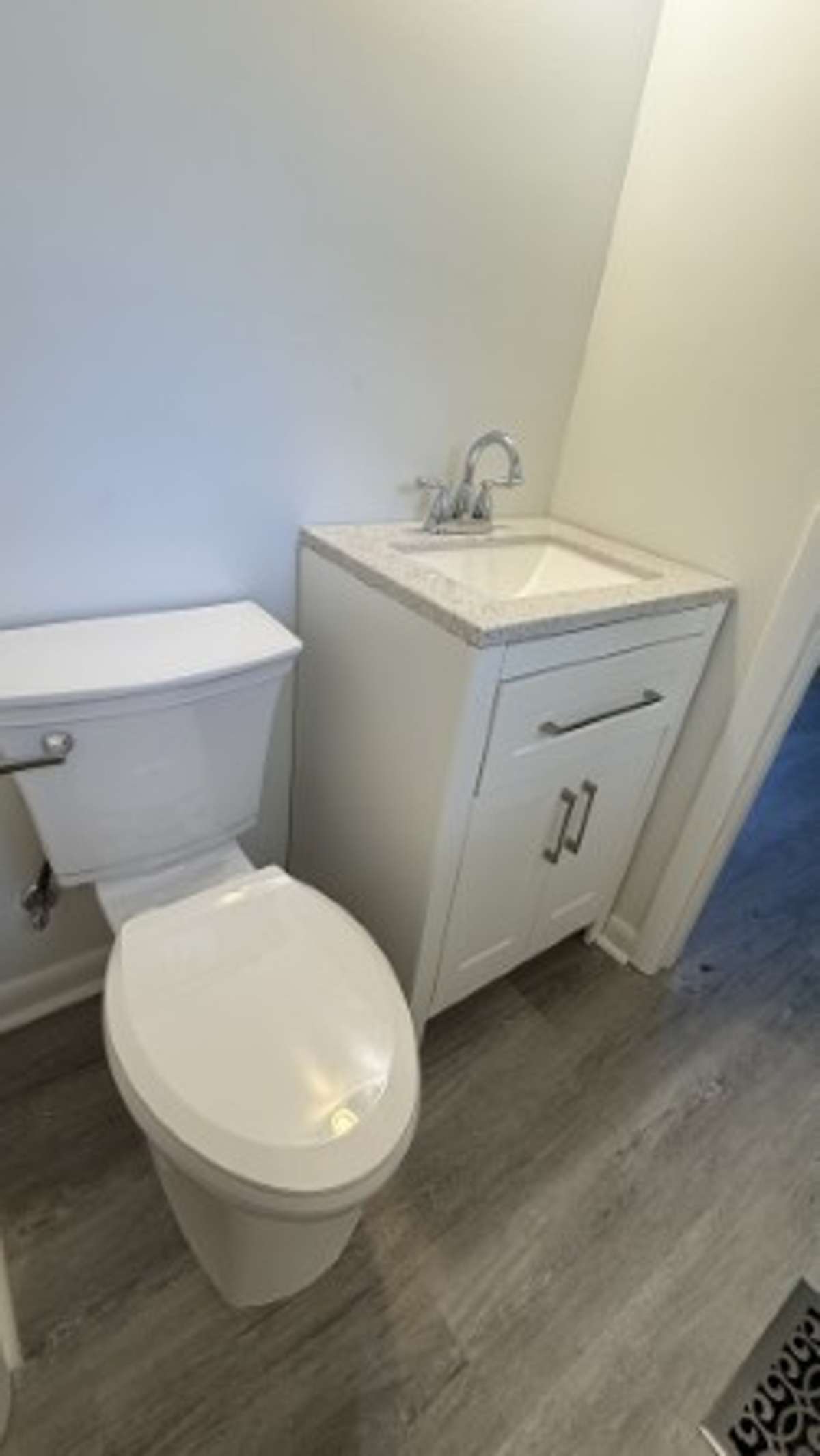 Jack and Jill Half Bathroom