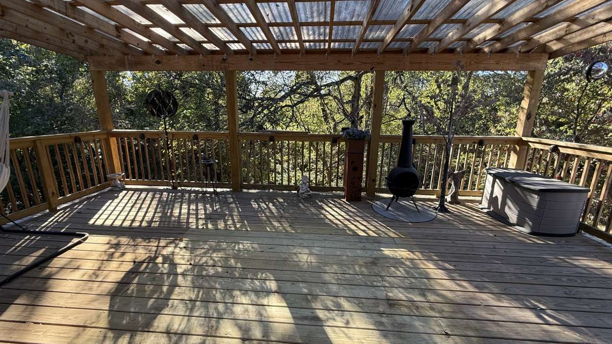 Top level of the Covered Deck