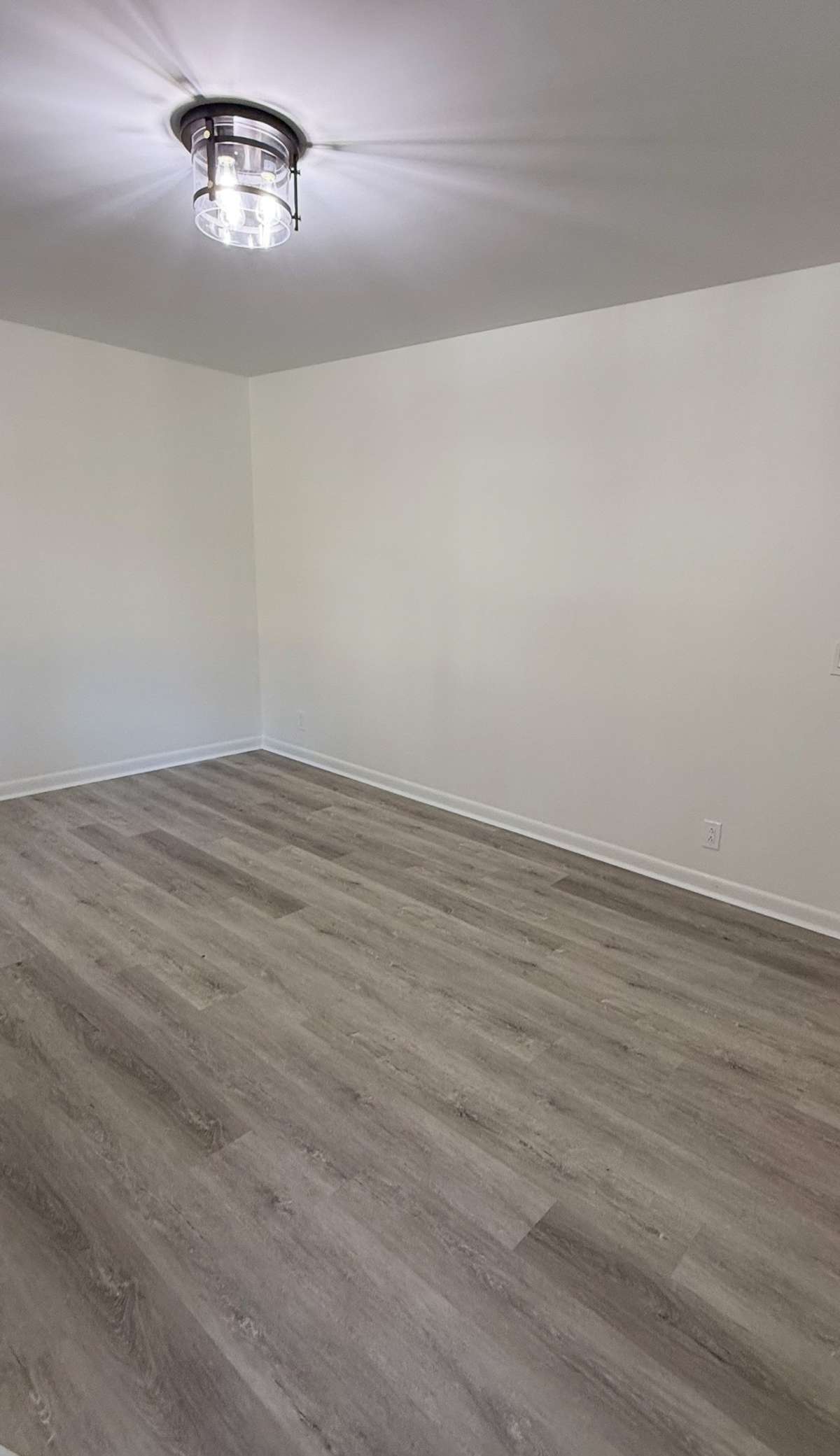 Livingroom with New Flooring and New Paint