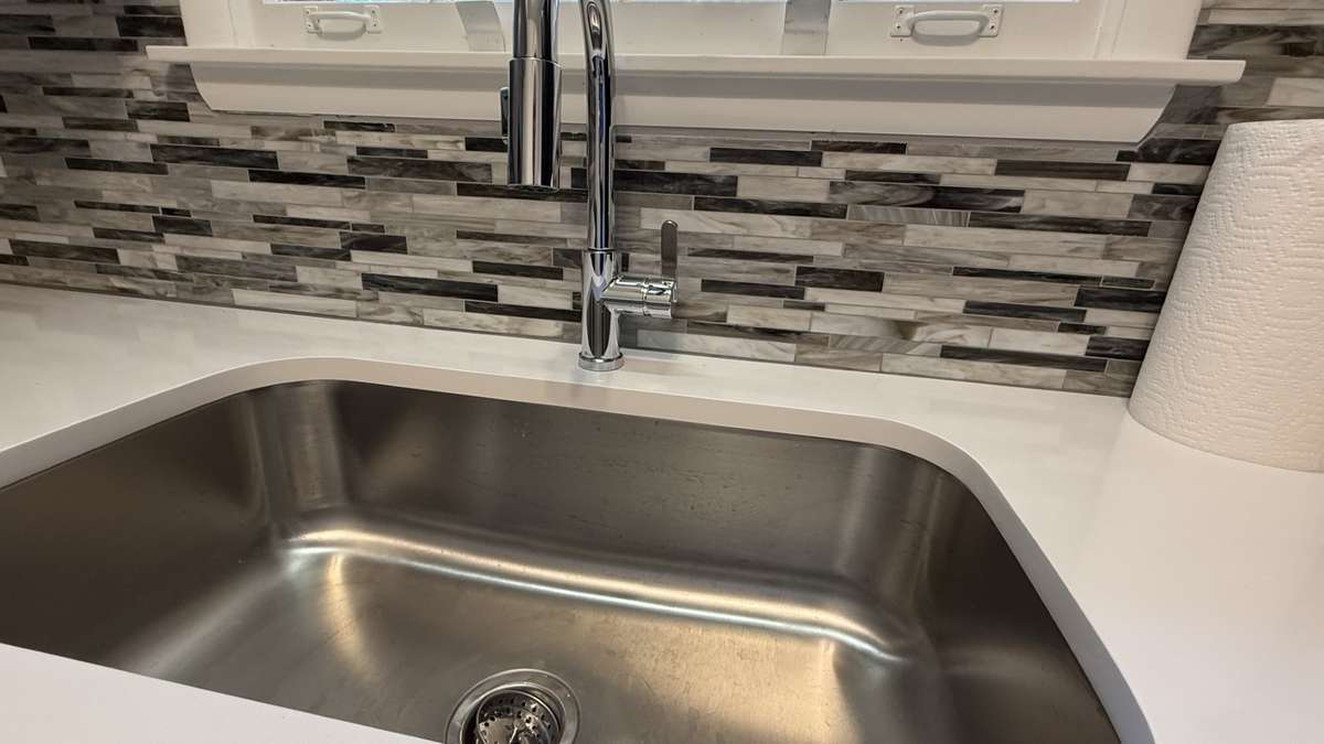 Undermount Sink with Granite Counter Top