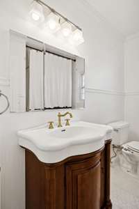 Downstairs full bath