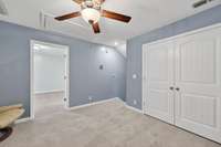 Loft w large closet/storage