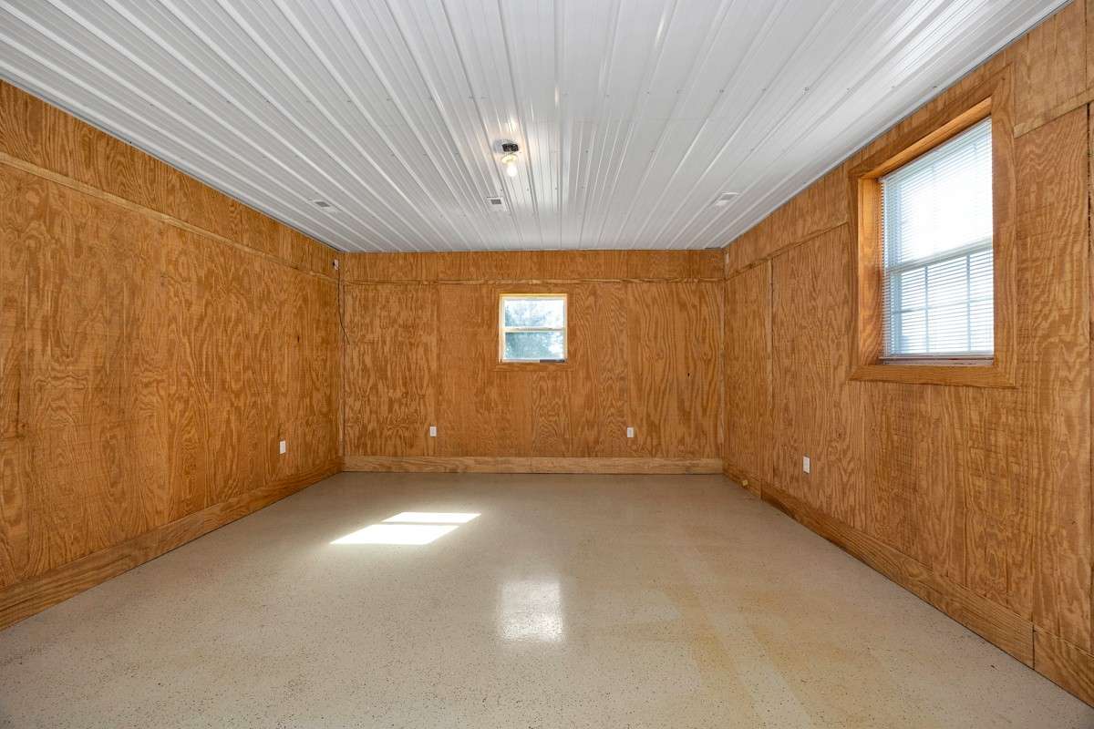 Bedroom- concrete floor