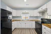 New refrigerator, stove top, dishwasher come with the home