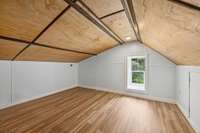 Very spacious with new ceiling and flooring - Actual