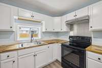 New window to look outside the back yard