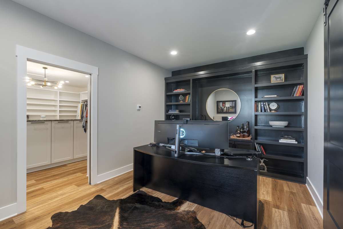 Perfectly placed between the primary bedroom and the 16x19 custom walk in closet, this room could be used as a luxury dressing area, sitting room off of the bedroom or with this location would make a great nursery.