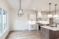 Eat-in dining area or a great place for some club chairs to enjoy coffee in the morning or wine at the evening