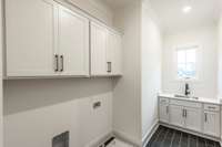 Laundry Room with plenty of storage