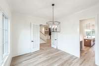 Dining, Office or Flex space just off the Foyer & Kitchen.  The choice is yours!