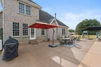 If you like to entertain, you will love all the concrete pad area surrounding the inground pool!