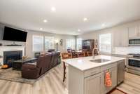 Open Floor plan-perfect for entertaining