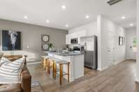 LED lighting throughout for efficiency