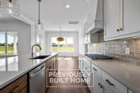 IMAGES - PREVIOUSLY BUILT HOME: Kitchen - Illustrative Purposes Only