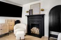 So many cute details in this cozy cottage home.