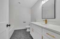 SAMPLE PHOTO - Previous photo of similar bathroom designed by Bison Developments. Photo to show sample finishes in similar bathroom design.