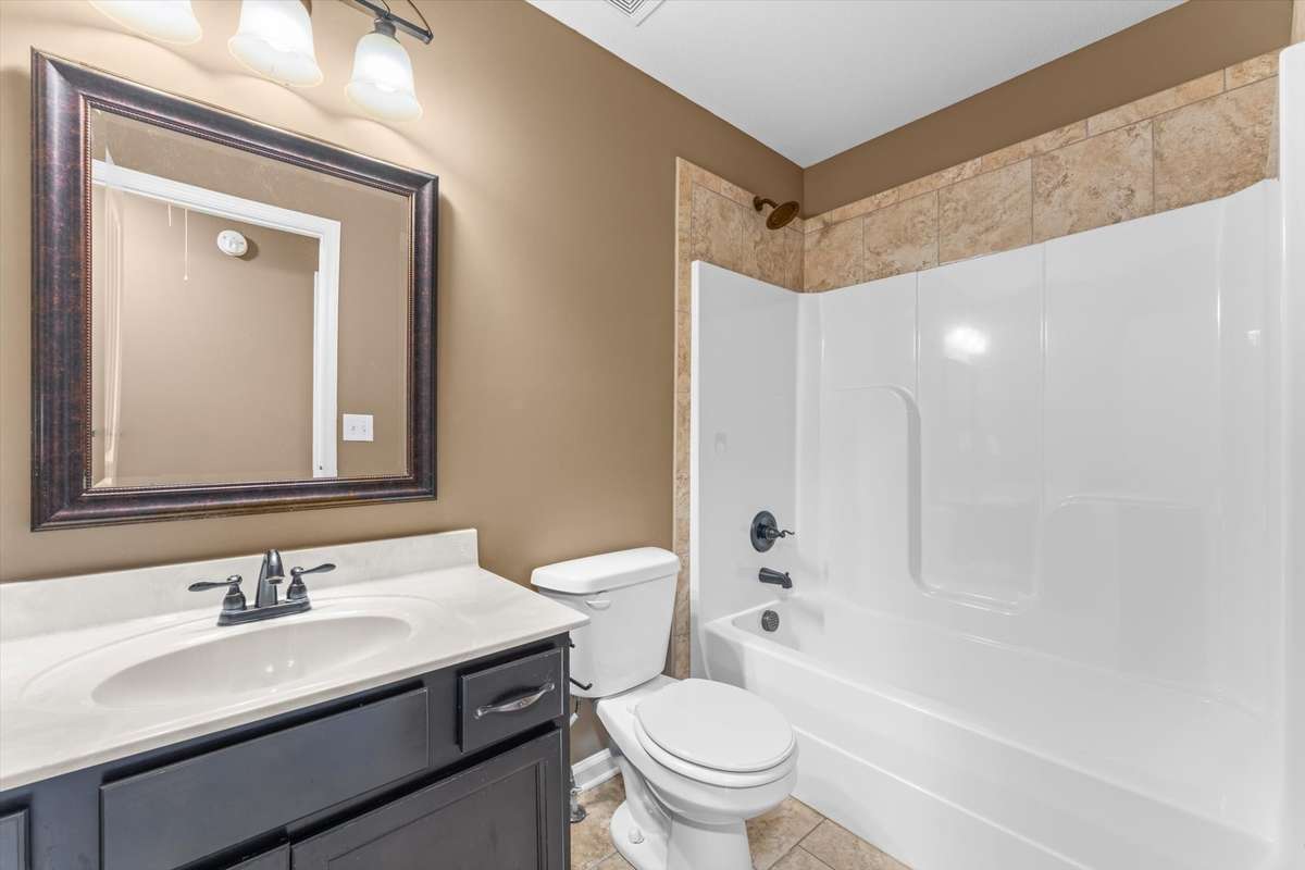 Full bath upstairs