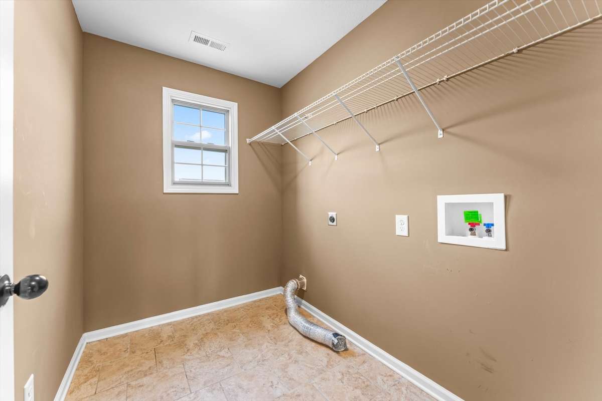 Laundry room upstairs