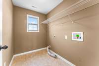 Laundry room upstairs