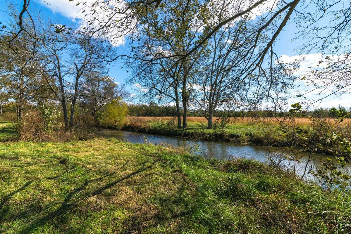 Year Around Creek runs through the back pasture