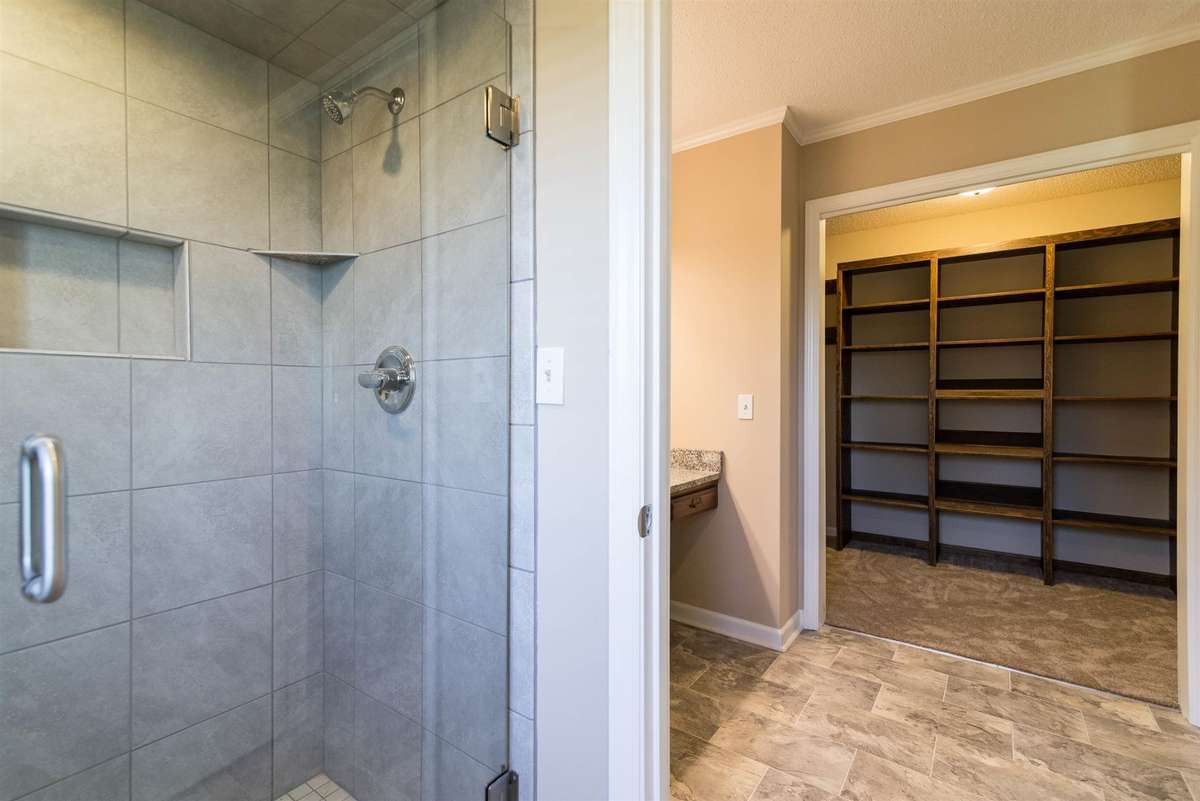 Main Home Primary Bath and Closet