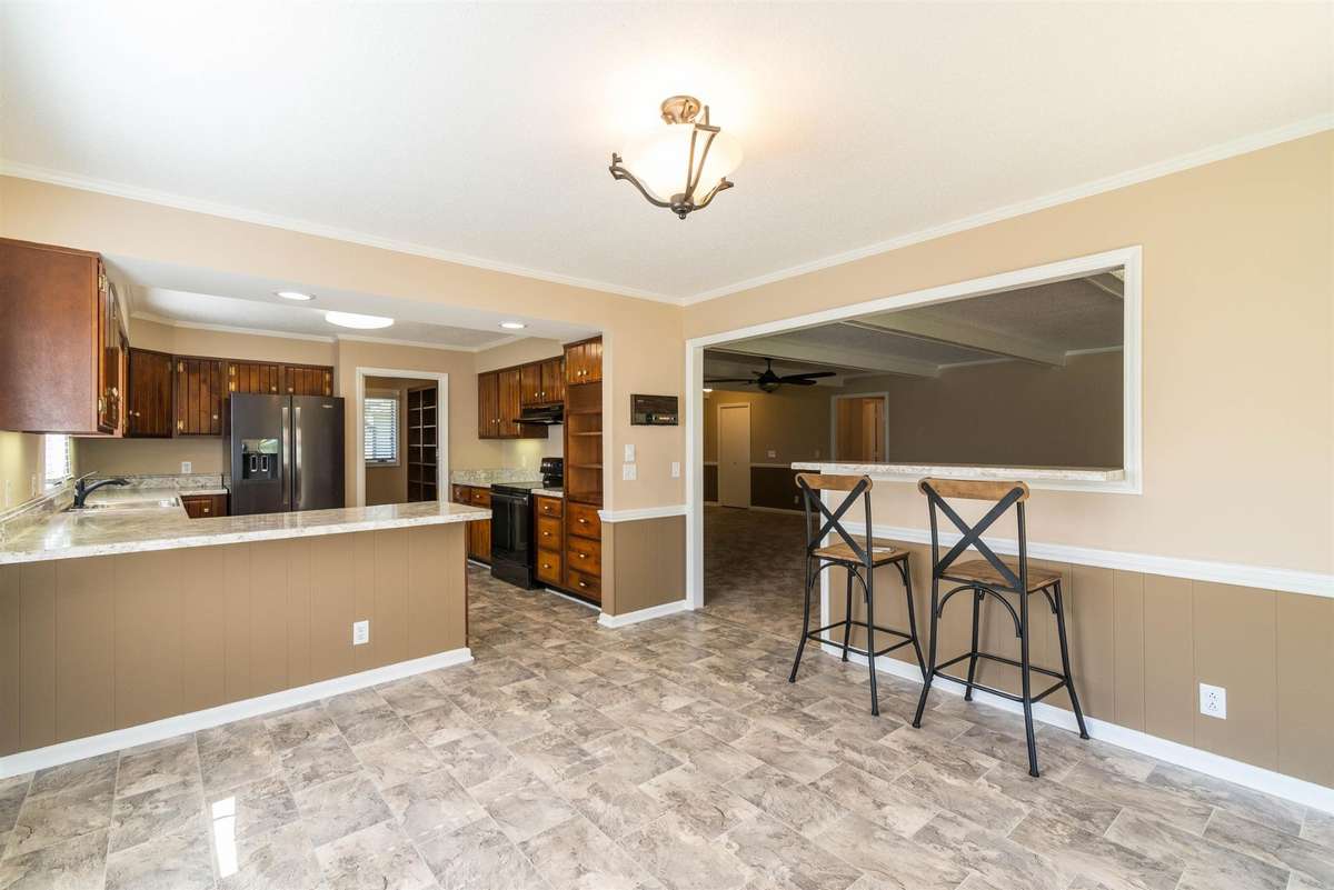 Main Home Eating Area and Kitchen