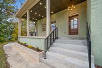 Spacious Front Porch